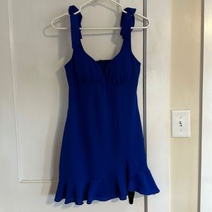 Blue Mini Dress